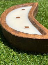 Load image into Gallery viewer, 8 oz Crescent Moon Dough Bowl Candle